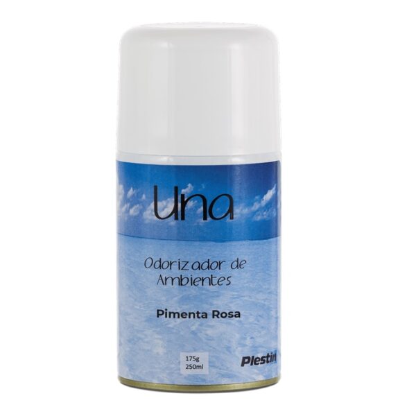 Desodorizador Refil 250ml Aerossol Pimenta Rosa Una Plestin