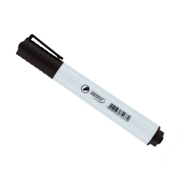 Marcador Para Quadro Branco Preto BRW Ref. Ca3002
