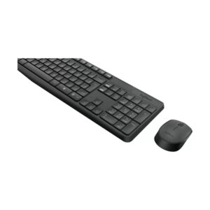 Kit Teclado E Mouse Sem Fio Wireless Preto Logitech Ref. Mk235 - Image 3