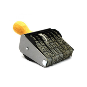 Carimbo Numerador De 7 Fitas 10mm Carbrink Ref. 81 - Image 2
