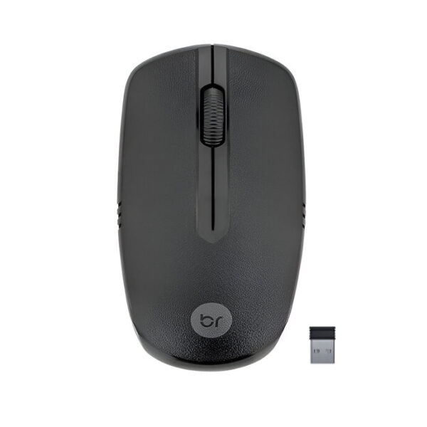Kit Teclado E Mouse Sem Fio Wireless Preto Bright Ref. 0055 - Image 2