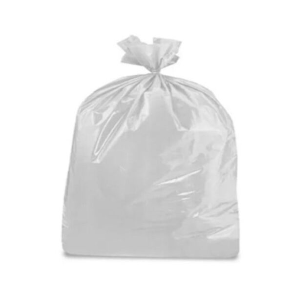 Saco Para Lixo 200L Branco Com 50 UN Econômico