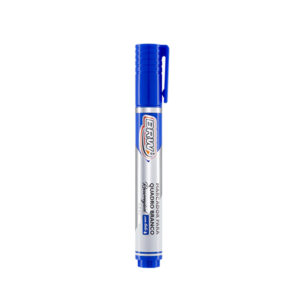 Marcador Para Quadro Branco Recarregável Azul BRW Ref. Ca6001