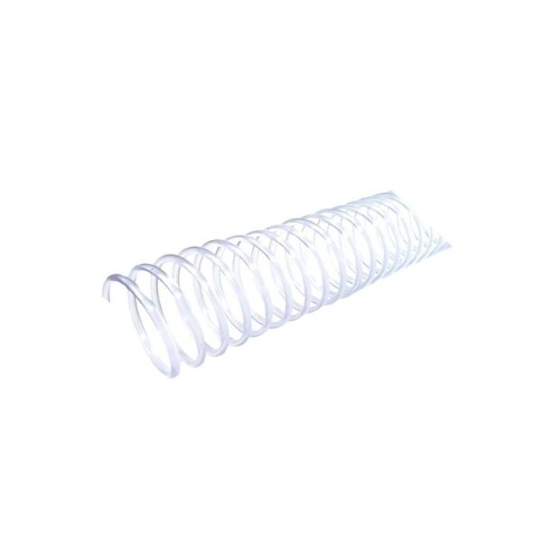 Espiral 17mm Com 10 UN Para Até 100 Fls. Transparente