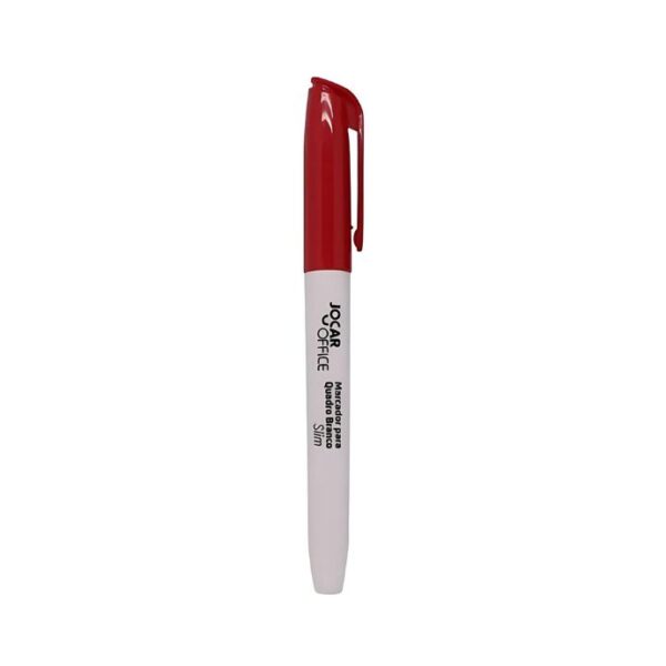 Marcador Para Quadro Branco Slim Vermelho Jocar Ref. 96095