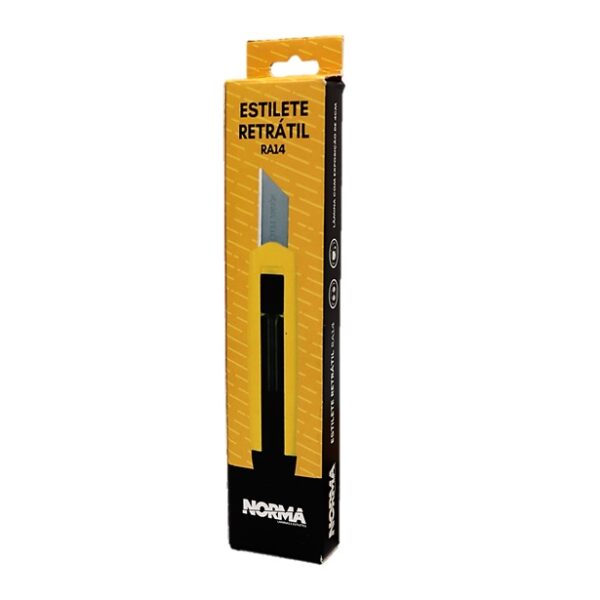 Estilete Retrátil Norma Ref. Ra14