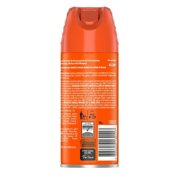 Repelente De Insetos Aerossol Family 170ml Off Johnson - Image 2