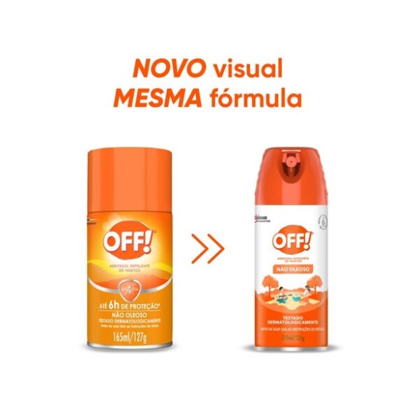 Repelente De Insetos Aerossol Family 170ml Off Johnson - Image 3