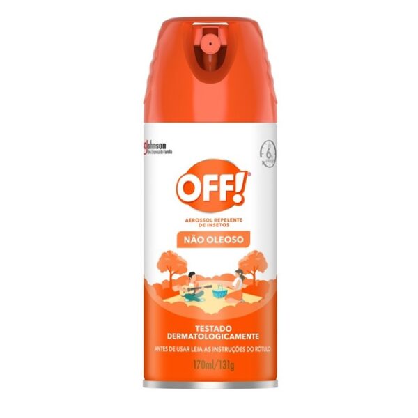 Repelente De Insetos Aerossol Family 170ml Off Johnson