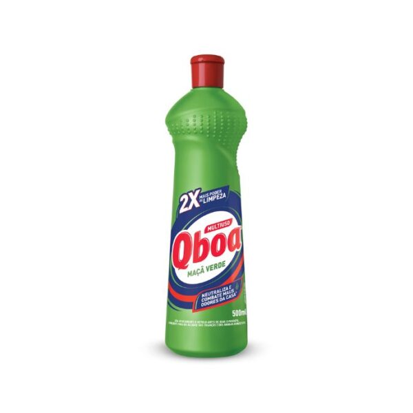 Limpador Multiuso 500ml Maçã Verde Qboa