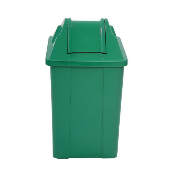 Lixeira 60L Tampa Basculante Verde JSN Ref. Q60VD
