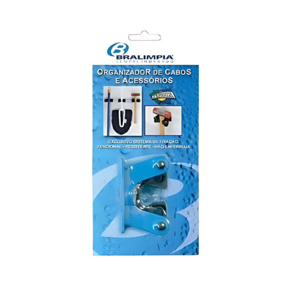 Organizador Para 1 Acessório Azul Bralimpia Ref. MVOA01AZ