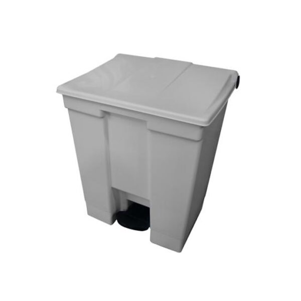 Lixeira 30L C/ Pedal Cinza Bralimpia Ref. Cp30Cz