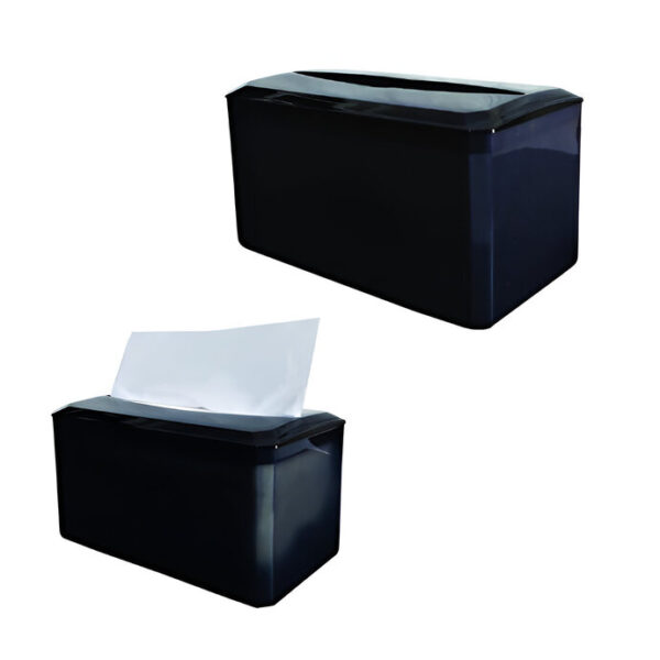 Suporte P/ Papel Toalha Balcão Fumê Tampa Preta ExacctaPlus R. EPDIB04