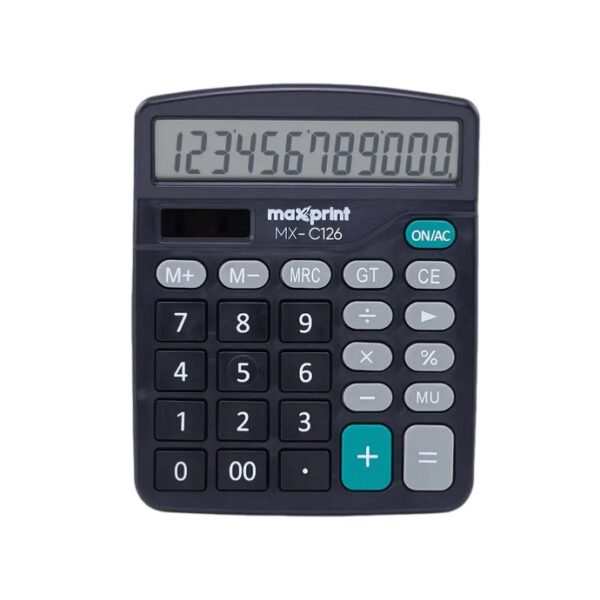 Calculadora 12 Dígitos De Mesa Maxprint Ref. MX-C126