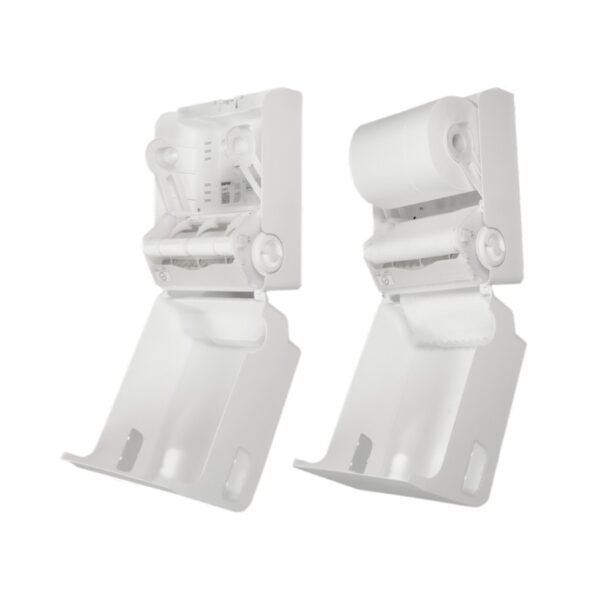 Suporte Papel Toalha Autocortante Bobina Mecânico Branco Brave Nobre - Image 2
