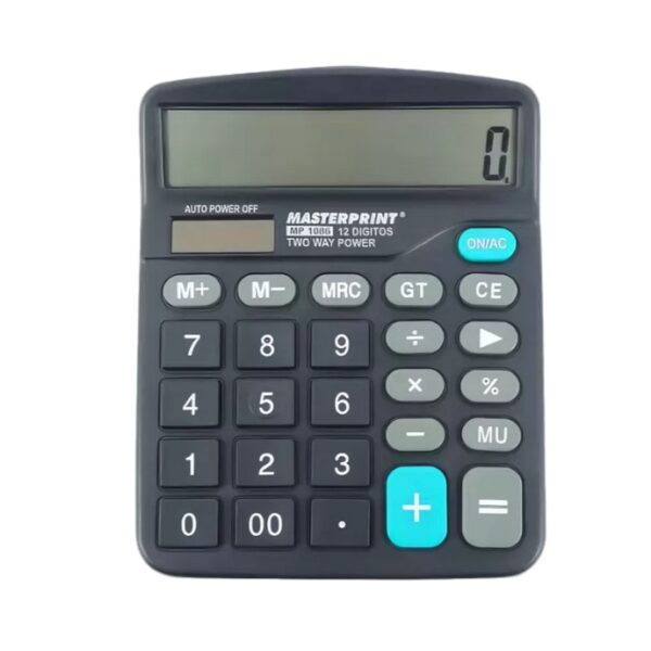Calculadora 12 Dígitos Manual MP-1086 Masterprint
