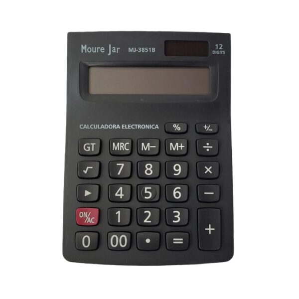 Calculadora 12 Dígitos De Mesa MJ-3851B Moure Jar