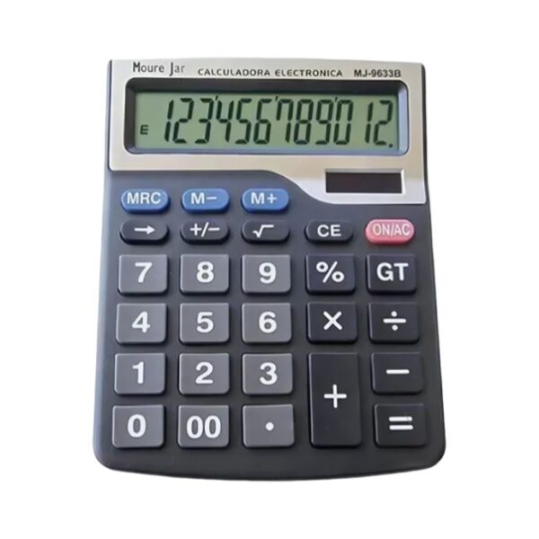 Calculadora De Mesa 12 Dígitos MJ-9633B Moure Jar