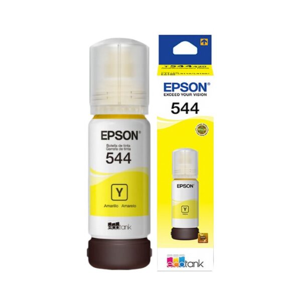 Refil Tinta Para Cartucho T544422-BR Amarelo 65ml Epson
