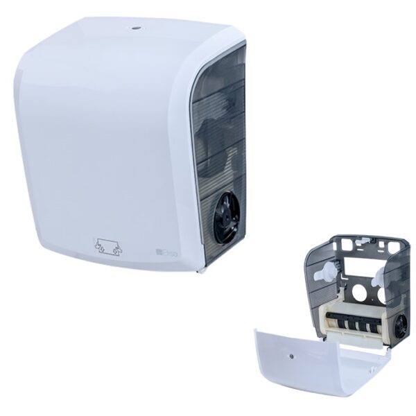Suporte Papel Toalha 200m Auto Corte 23cm BR/FM Elisa Ref. EL-BBF23