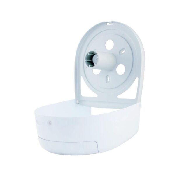 Suporte Para Papel Higiênico Rolão Branco C/ST Transp. Ref. E-DHRS007 - Image 3