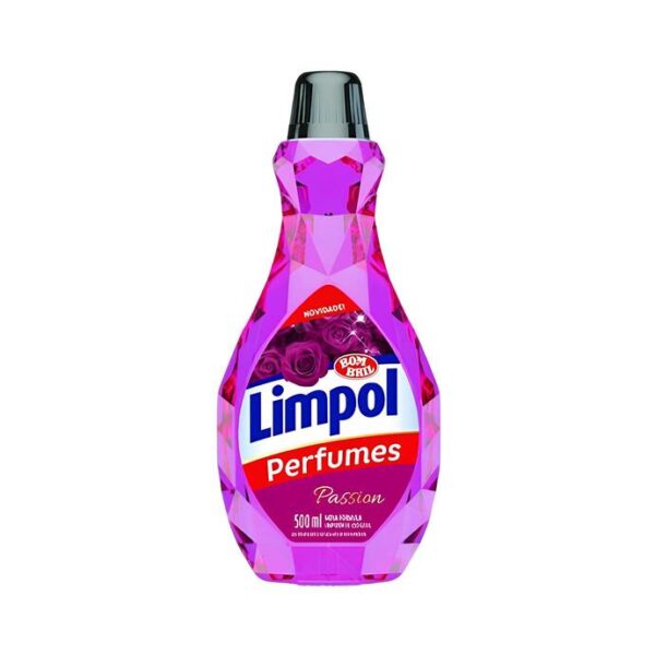 Limpador Perfumado 500ml Passion Limpol Bombril