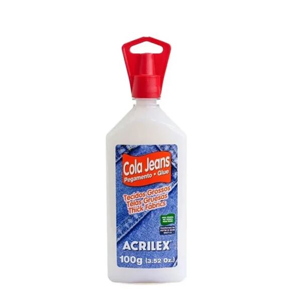 Cola Jeans 100g Para Tecidos Grossos E Telas Acrilex