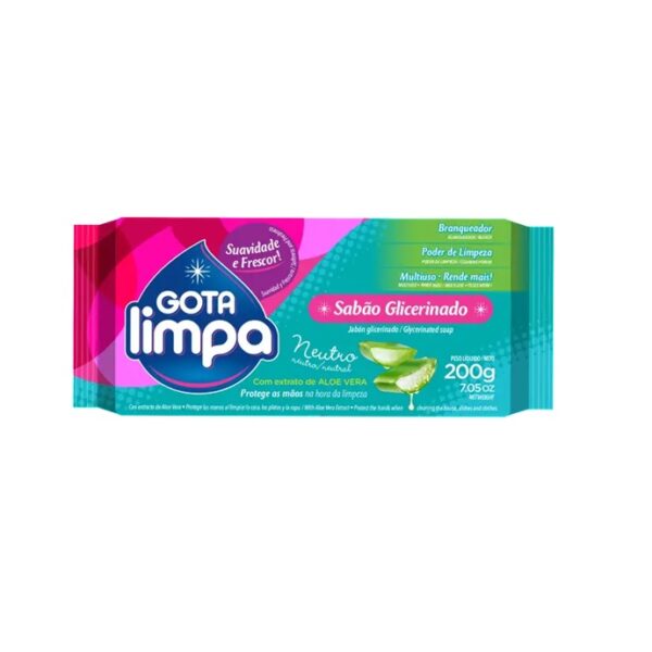 Sabão Neutro 200g Gota Limpa