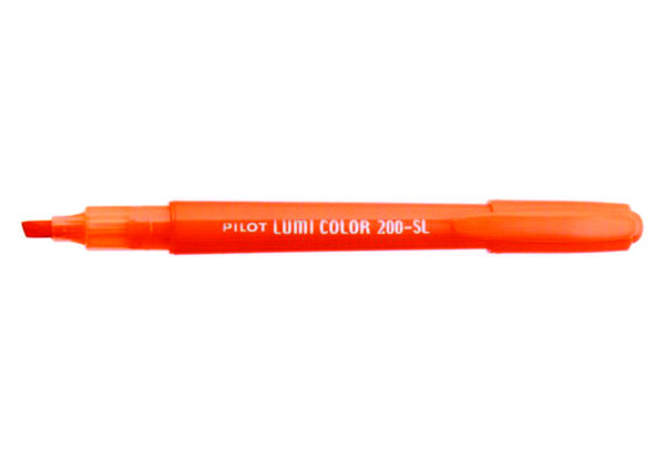 Marca Texto Lumi Color 200-SL Laranja Pilot