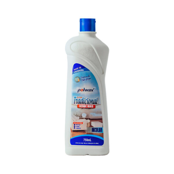 Cera Líquida 750ml Para Todos Pisos Incolor Polwax