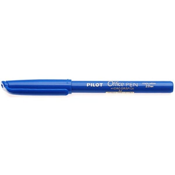 Caneta Hidrocor Office Pen 2,00mm Azul Pilot