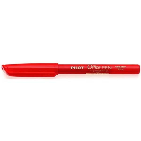 Caneta Hidrocor Office Pen 2,00mm Vermelho Pilot