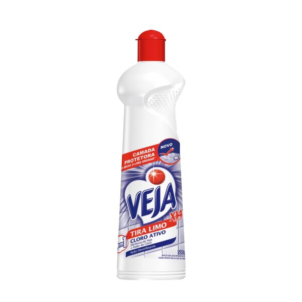 Limpador Tira Limo X-14 500ml Squeeze Cloro Ativo Veja
