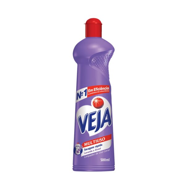 Limpador Multiuso 500ml Lavanda E Álcool Veja