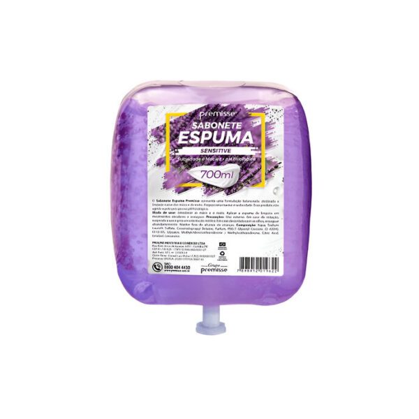 Sabonete Espuma 700ml Refil Sensitive Premisse