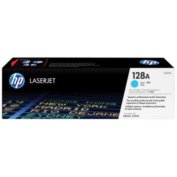 Toner Hp Ce321Ab Hp128A Ciano 1300Pg