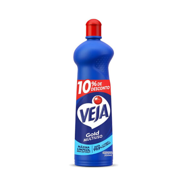 Limpador Multiuso 500ml Original Biodegradável Embalagem Promo Veja