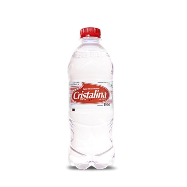 Água Mineral Com Gás 500ml Cristalina