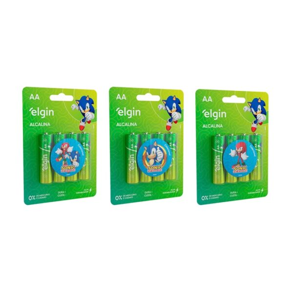 Pilha Peq. AA Alcalina C/4 Un Blister ELE000000082153 Elgin - Image 2