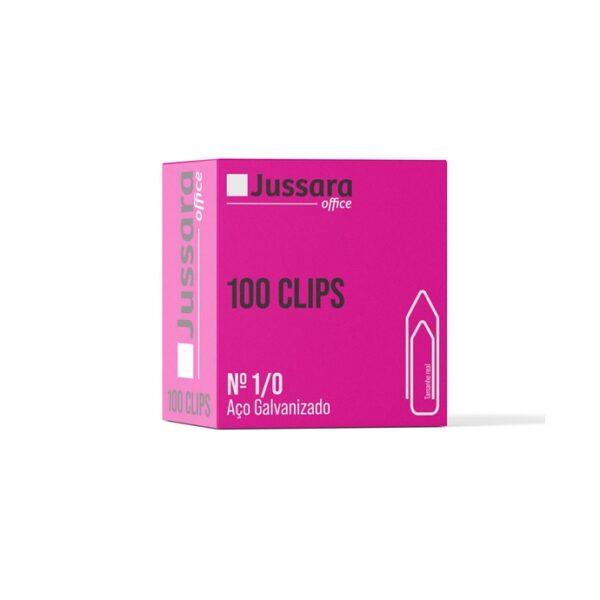 Clips 1/0 (0) 100 un Galvanizado Jussara