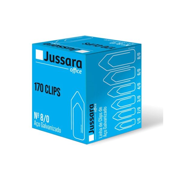 Clips 8/0 170 Un Galvanizado Jussara