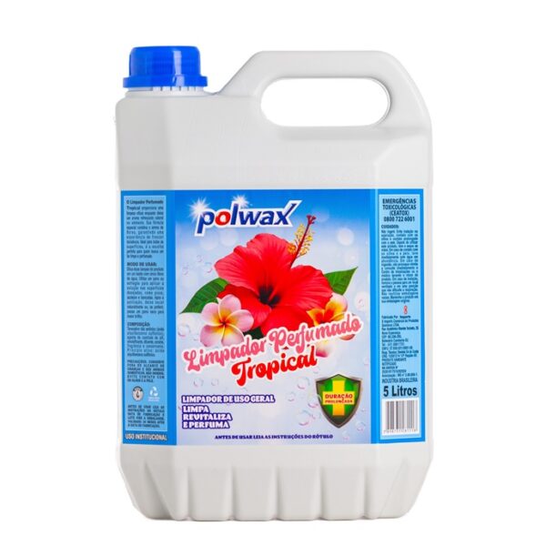 Limpador Perfumado 5L Tropical Polwax