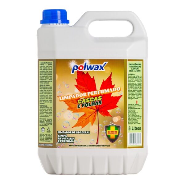 Limpador Perfumado 5L Cascas E Folhas Polwax