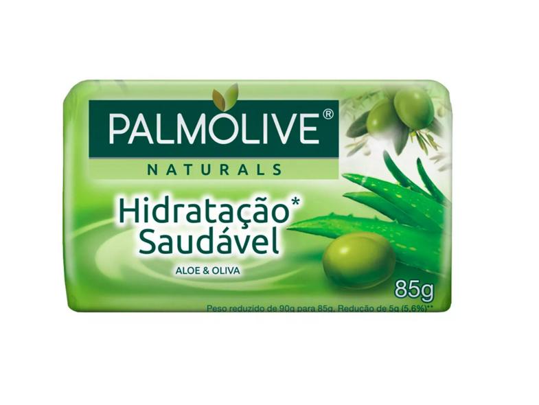 Sabonete Em Barra 85g Hidratação Saudável Aloe e Oliva Palmolive