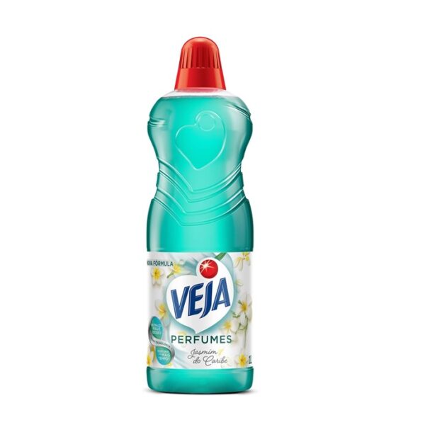 Limpador Perfumado 1L Jasmim Do Caribe Veja