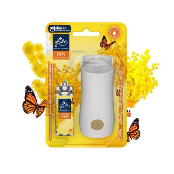 Aparelho Odorizador Glade Toque De Frescor Voo Em Bonito 12Ml Ed. Ltda 387342 Johnson