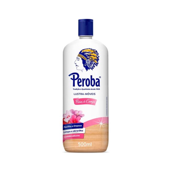 Lustra Móveis 500ml Flores do Campo Peroba