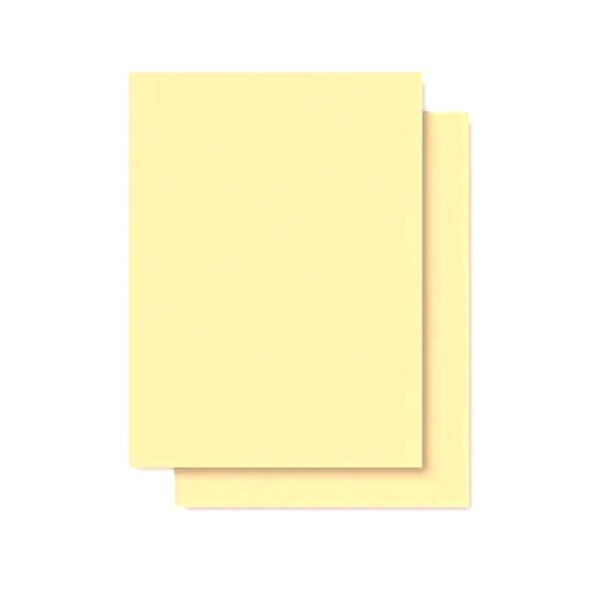 Cartolina 50x66cm 140g Amarelo Canário Jandaia