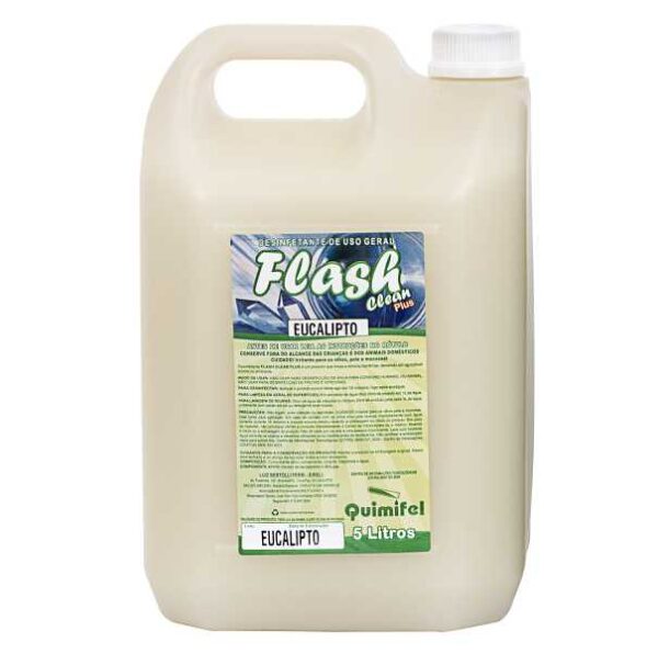 Desinfetante 5L Eucalipto Flash Clean Quimifel